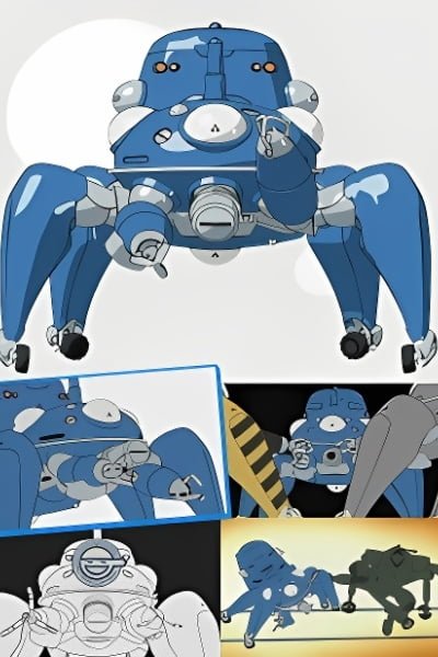 Ghost in the Shell: Stand Alone Complex - The Laughing Man - Tachikomatic Days
