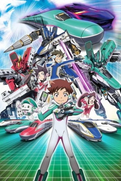 Bullet Train Transforming Robot Shinkalion The Animation